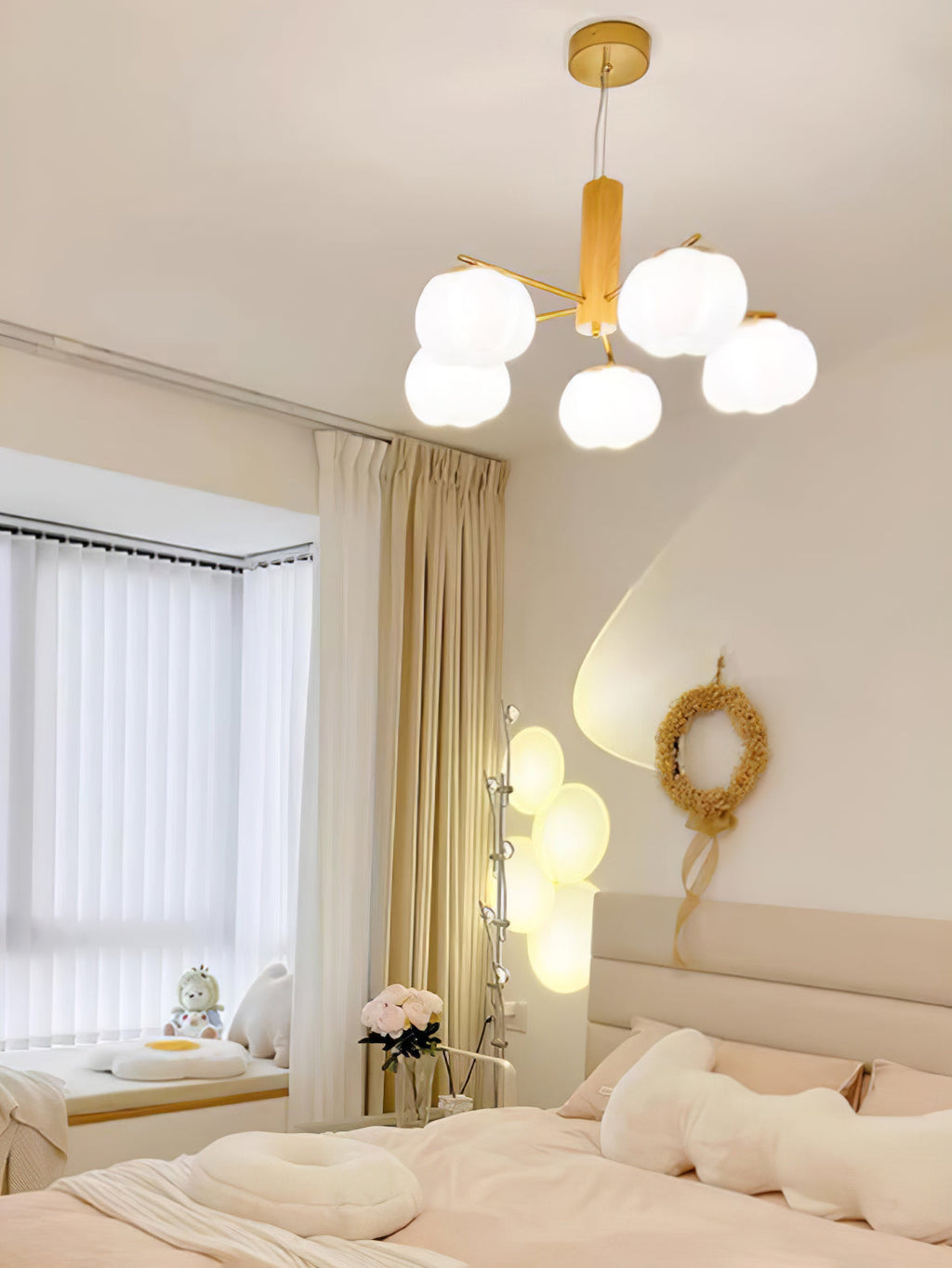 Jorrenwell Polyethylene Chandelier-Moonnatur
