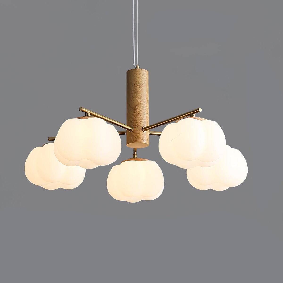 Jorrenwell Polyethylene Chandelier-Moonnatur