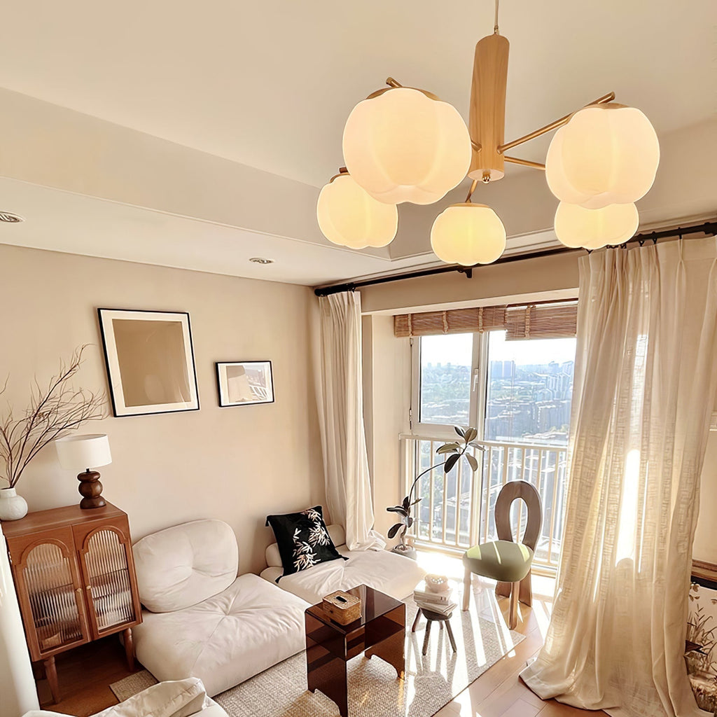 Jorrenwell Polyethylene Chandelier-Moonnatur