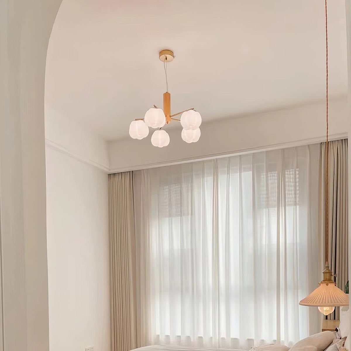 Jorrenwell Polyethylene Chandelier-Moonnatur