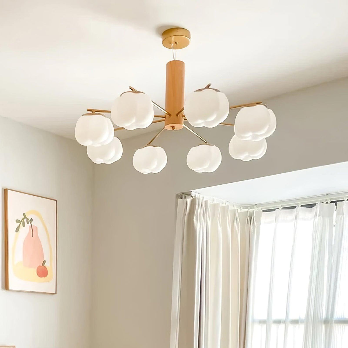 Jorrenwell Polyethylene Chandelier-Moonnatur