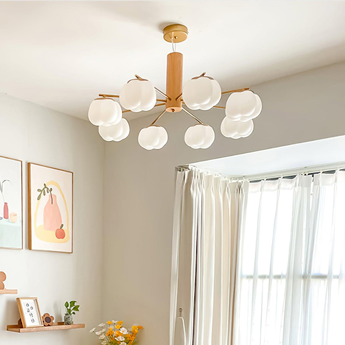 Jorrenwell Polyethylene Chandelier-Moonnatur