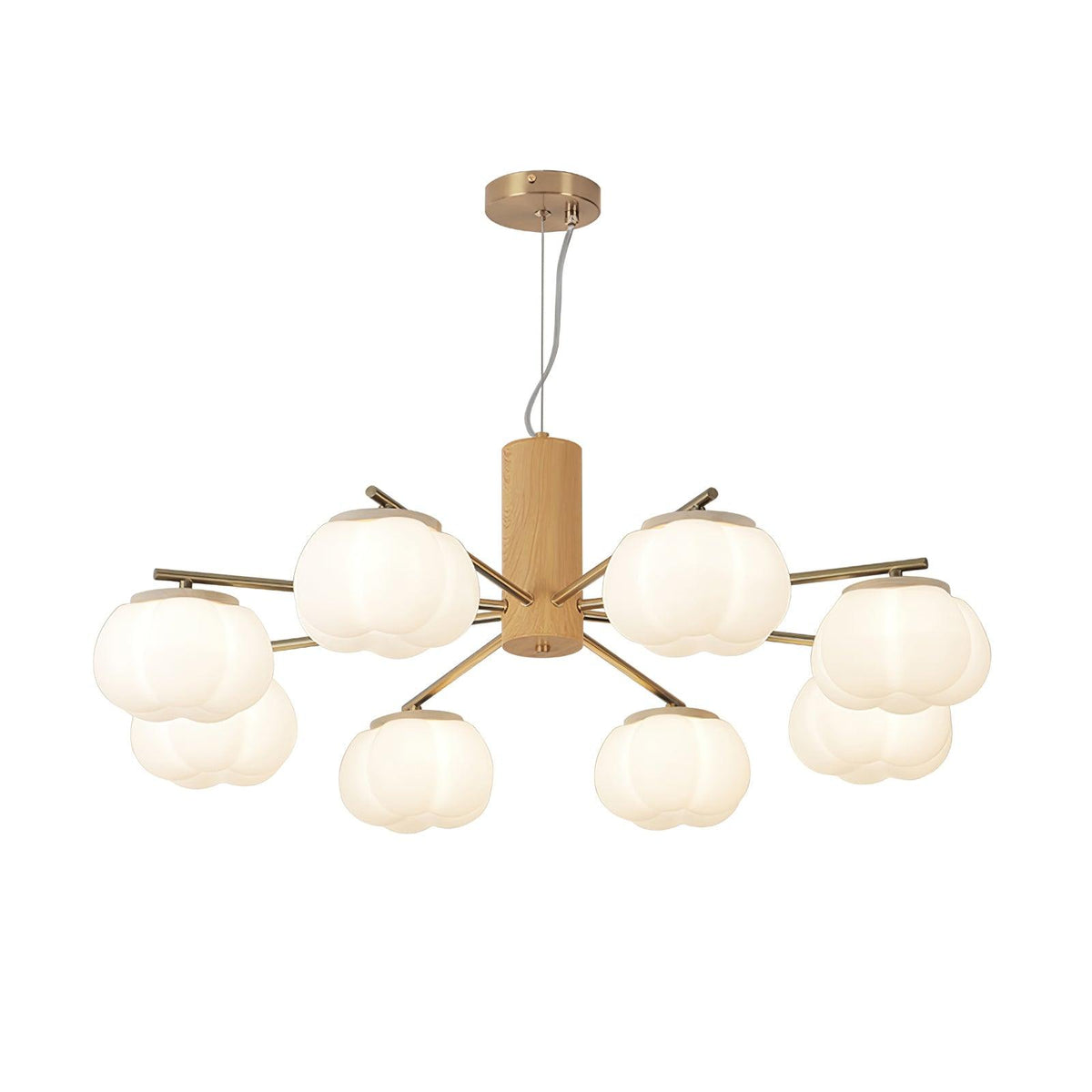 Jorrenwell Polyethylene Chandelier-Moonnatur