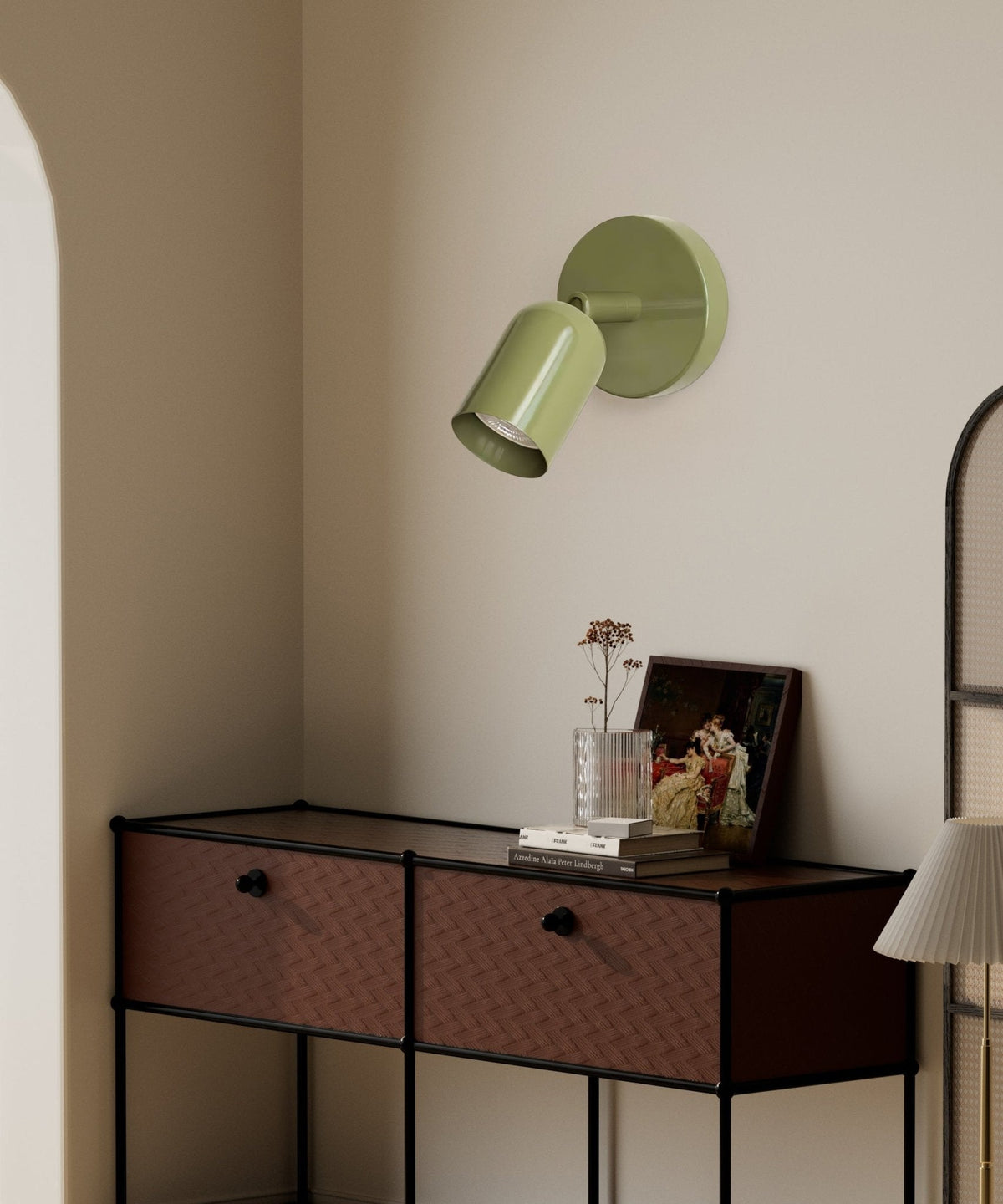Milrenenna Metal Wall Light-Moonnatur