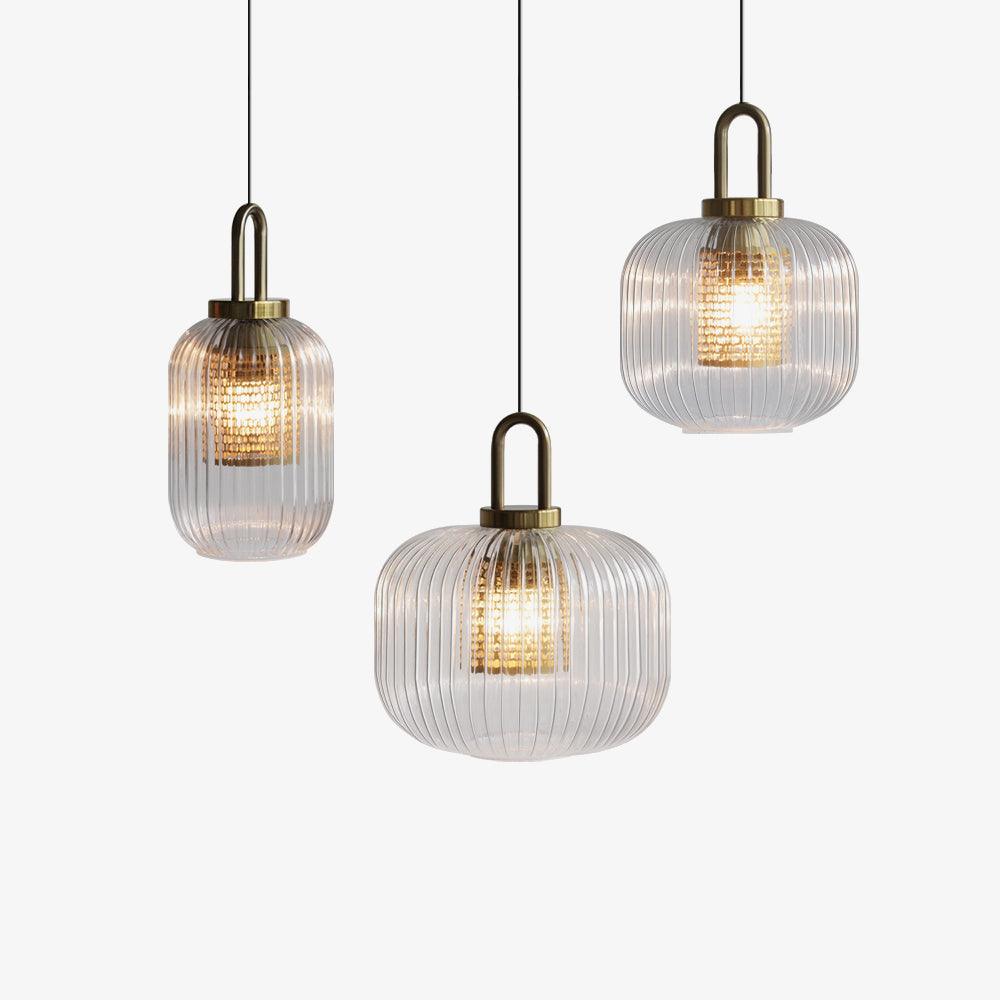 Beldenelle Glass Pendant Light-Moonnatur