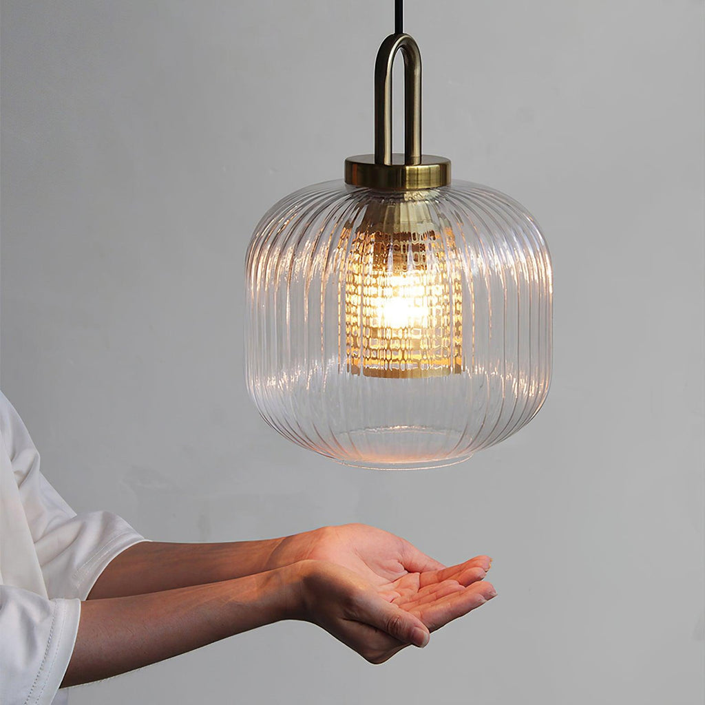 Beldenelle Glass Pendant Light-Moonnatur