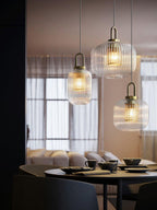 Beldenelle Glass Pendant Light-Moonnatur