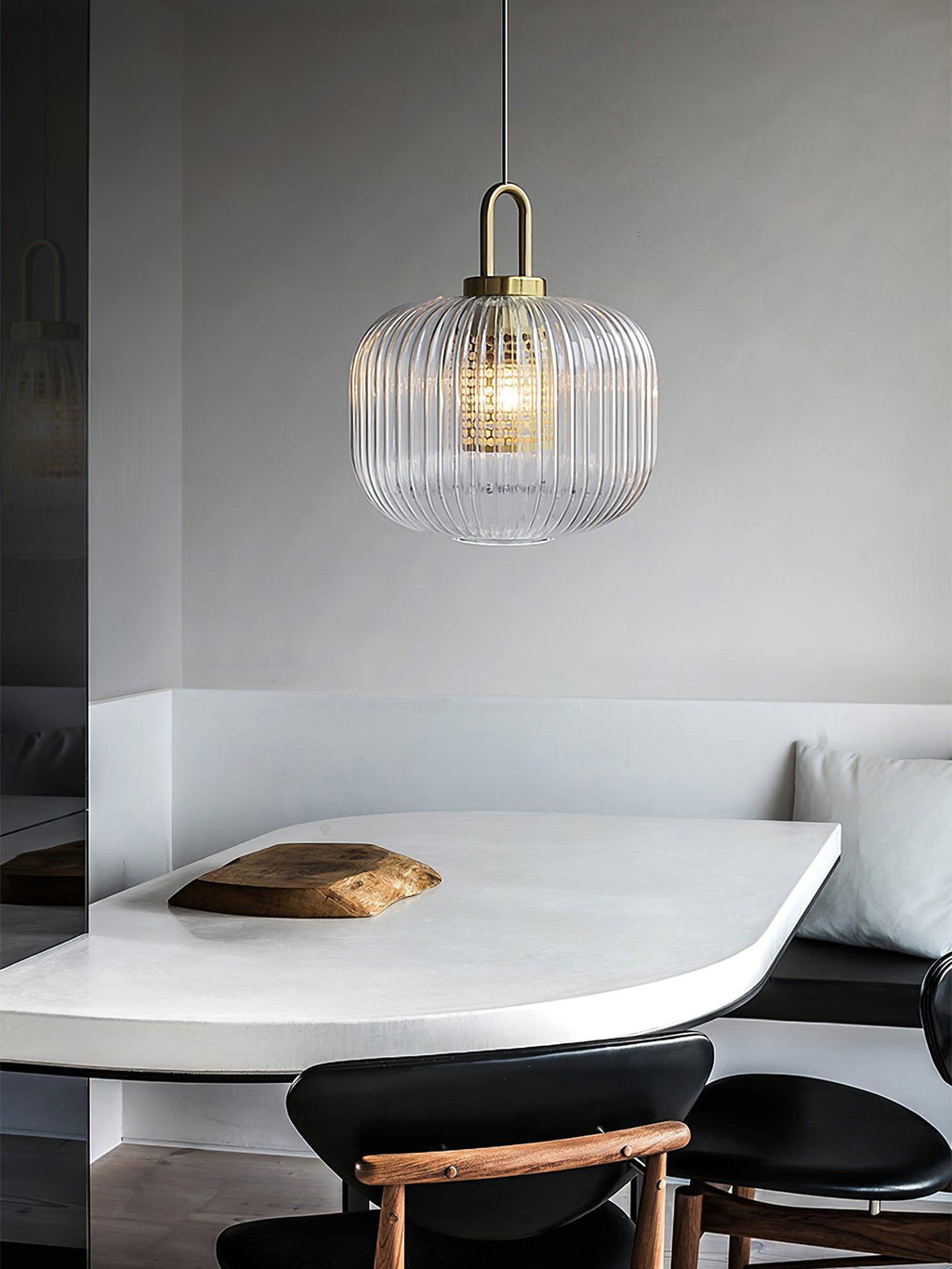 Beldenelle Glass Pendant Light-Moonnatur