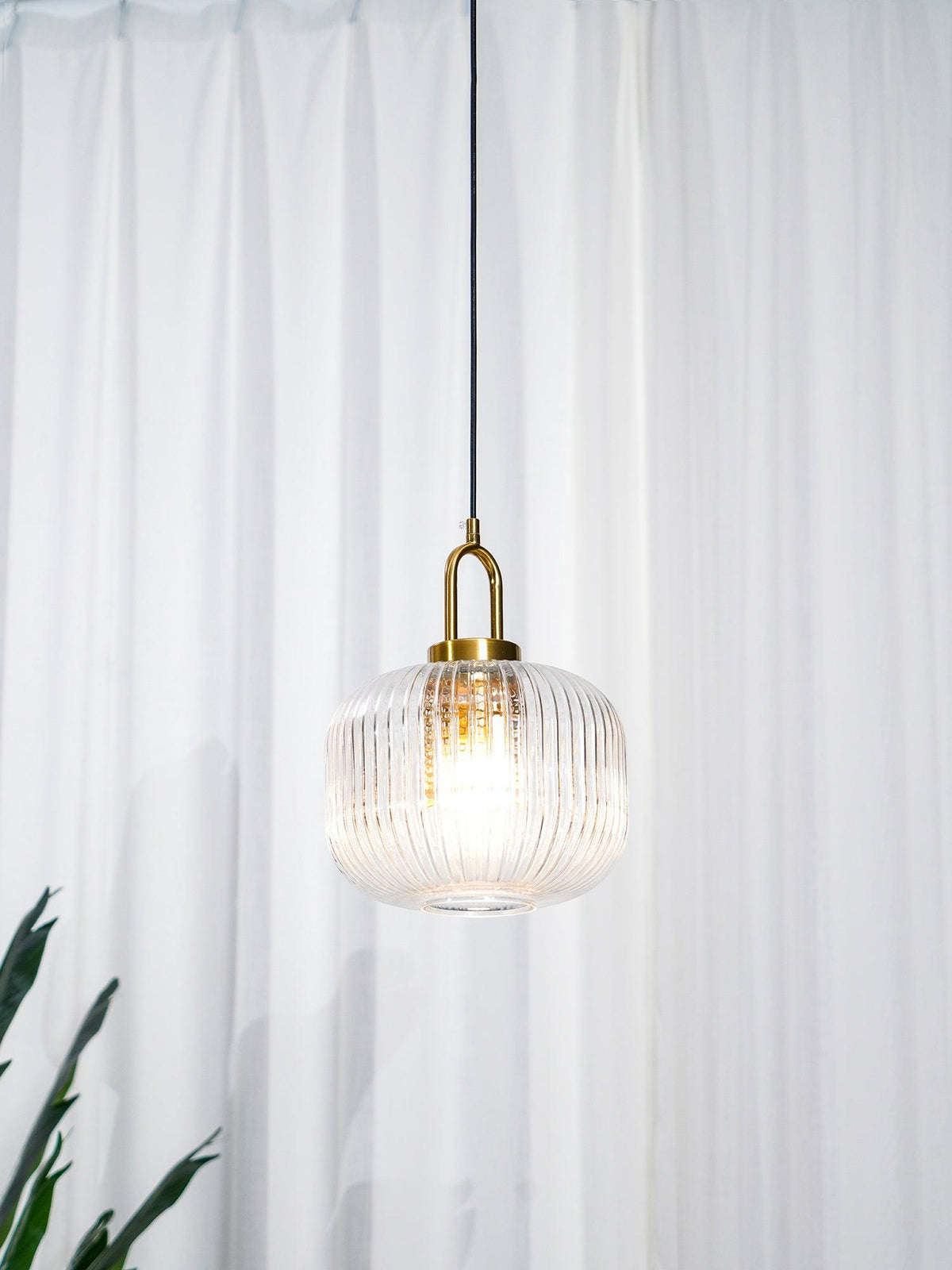 Beldenelle Glass Pendant Light-Moonnatur