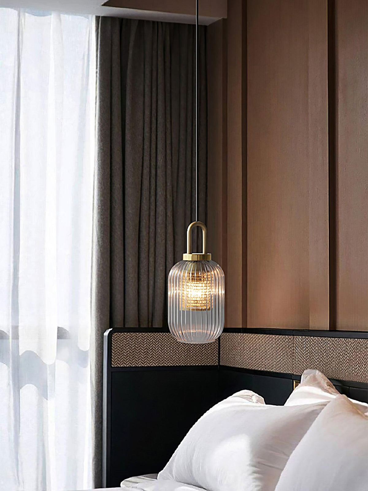 Beldenelle Glass Pendant Light-Moonnatur