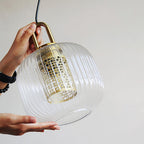 Beldenelle Glass Pendant Light-Moonnatur