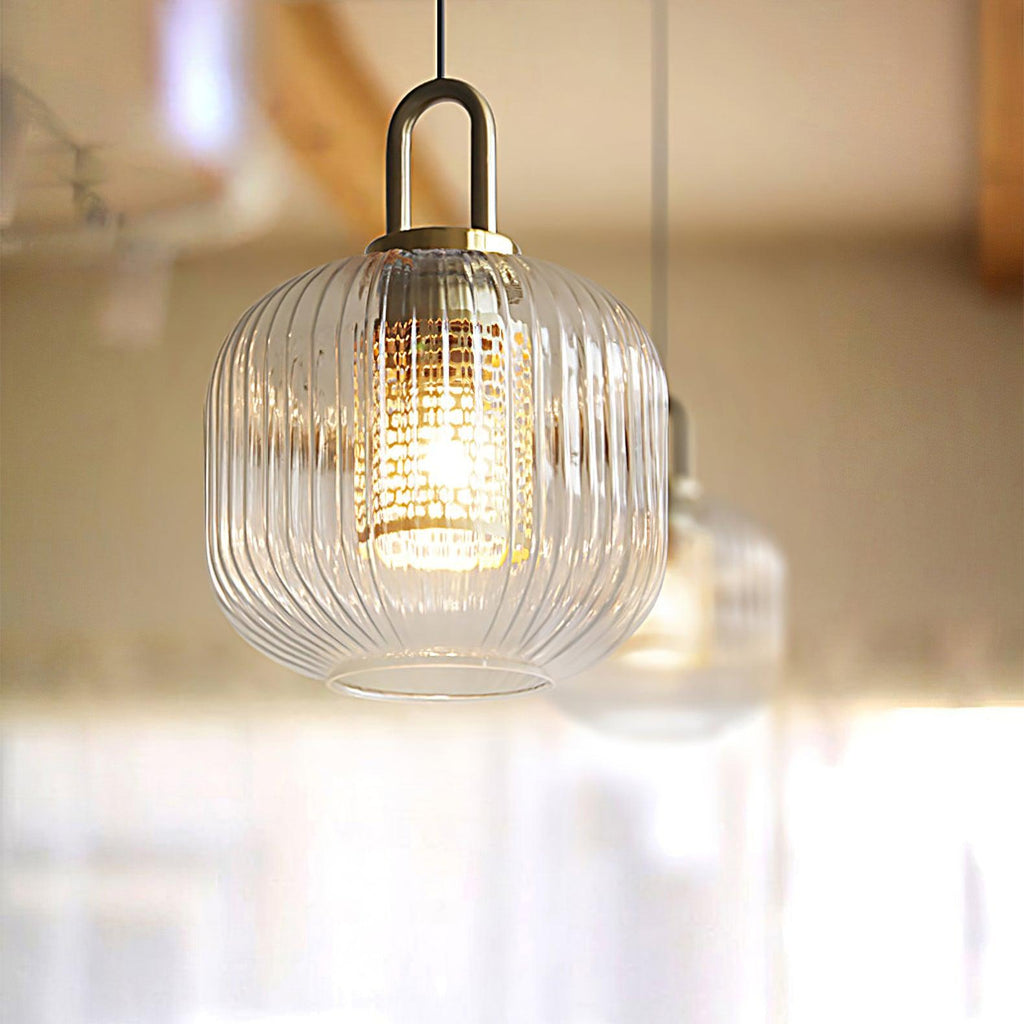 Beldenelle Glass Pendant Light-Moonnatur