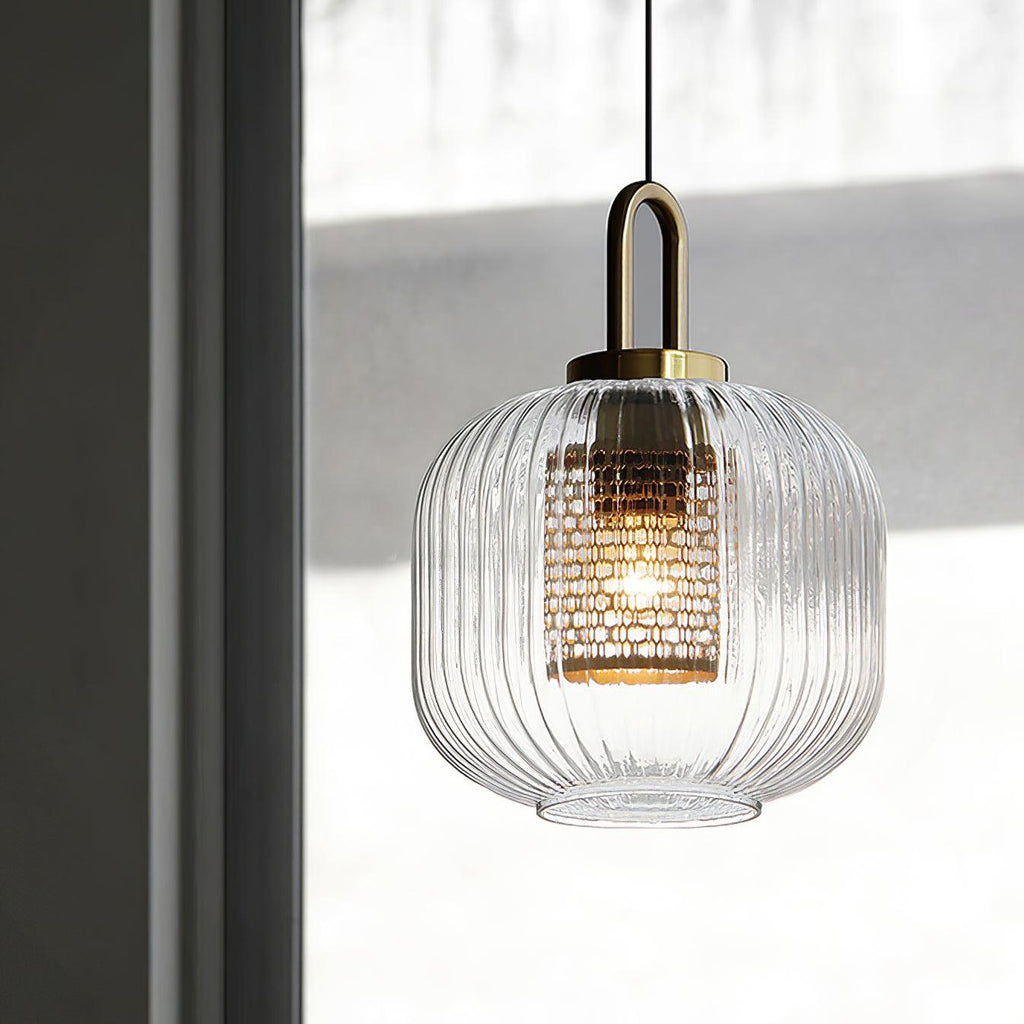 Beldenelle Glass Pendant Light-Moonnatur