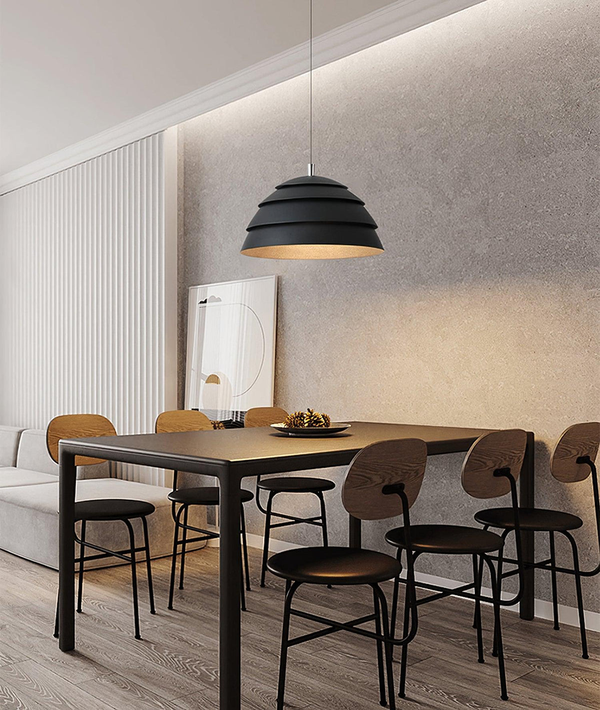 Kiranune Metal Pendant Light-Moonnatur