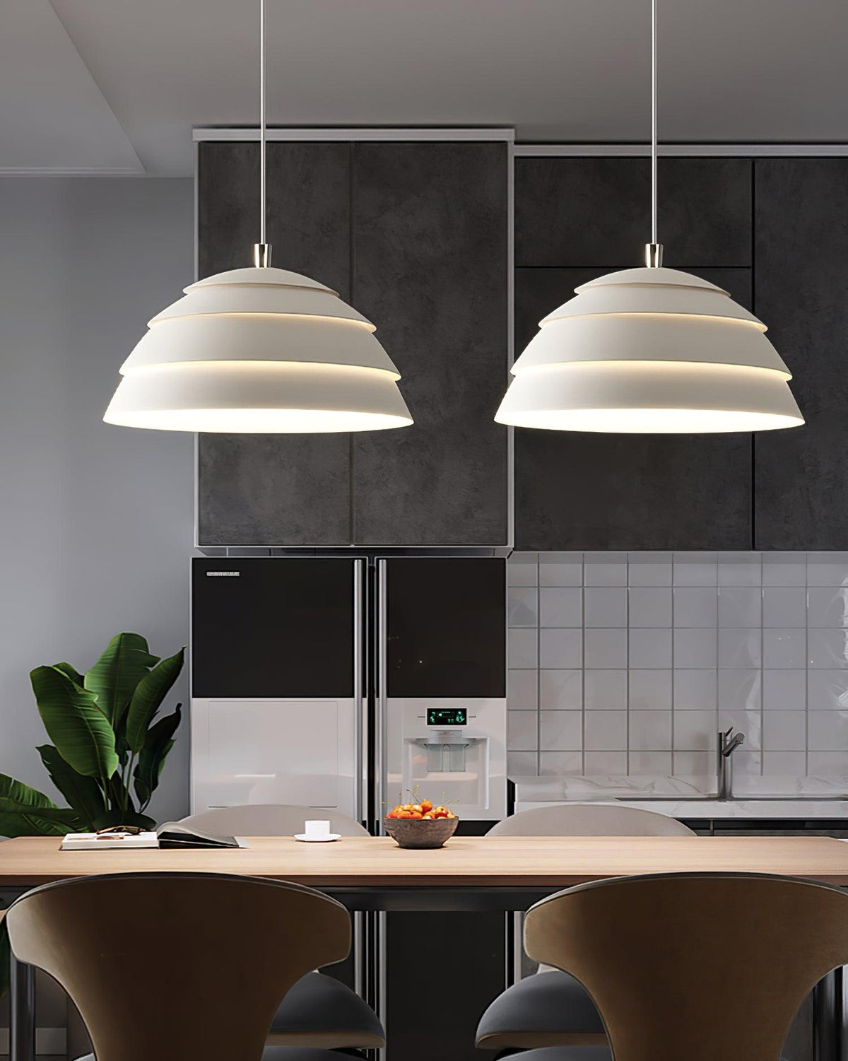 Kiranune Metal Pendant Light-Moonnatur