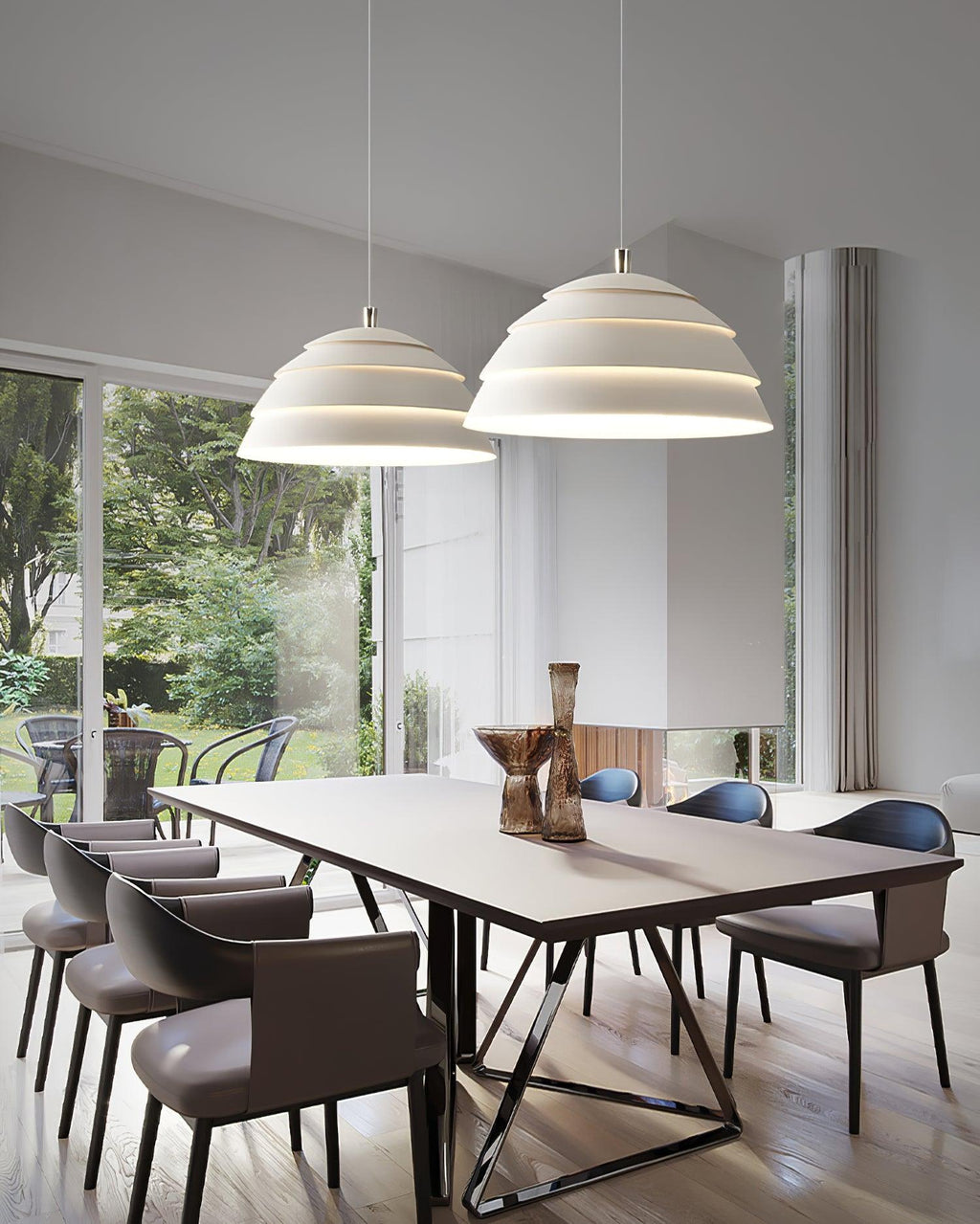 Kiranune Metal Pendant Light-Moonnatur