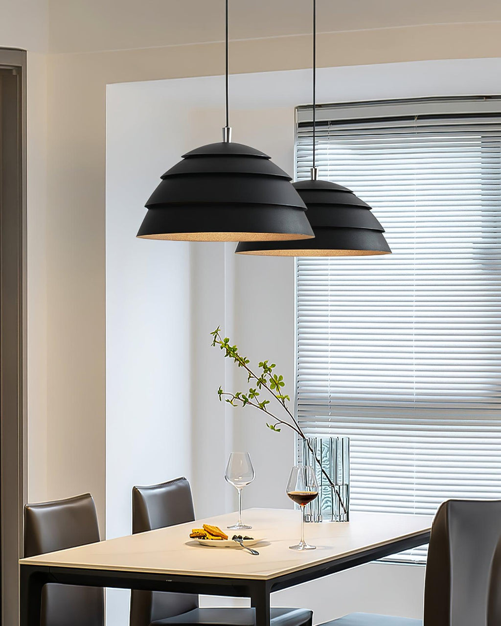 Kiranune Metal Pendant Light-Moonnatur