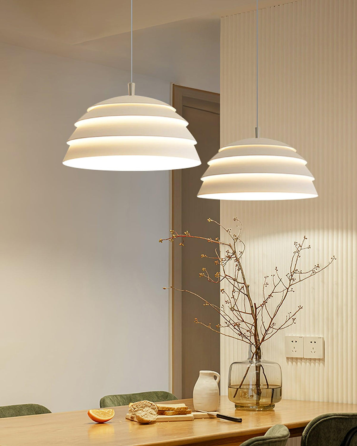 Kiranune Metal Pendant Light-Moonnatur