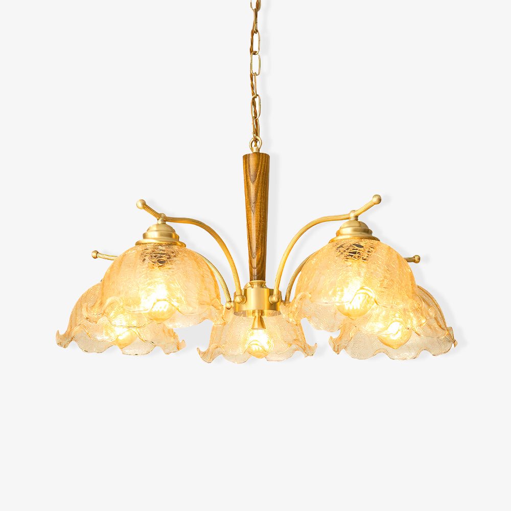 Gildenenis Glass Chandelier-Moonnatur