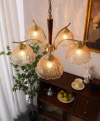 Gildenenis Glass Chandelier-Moonnatur