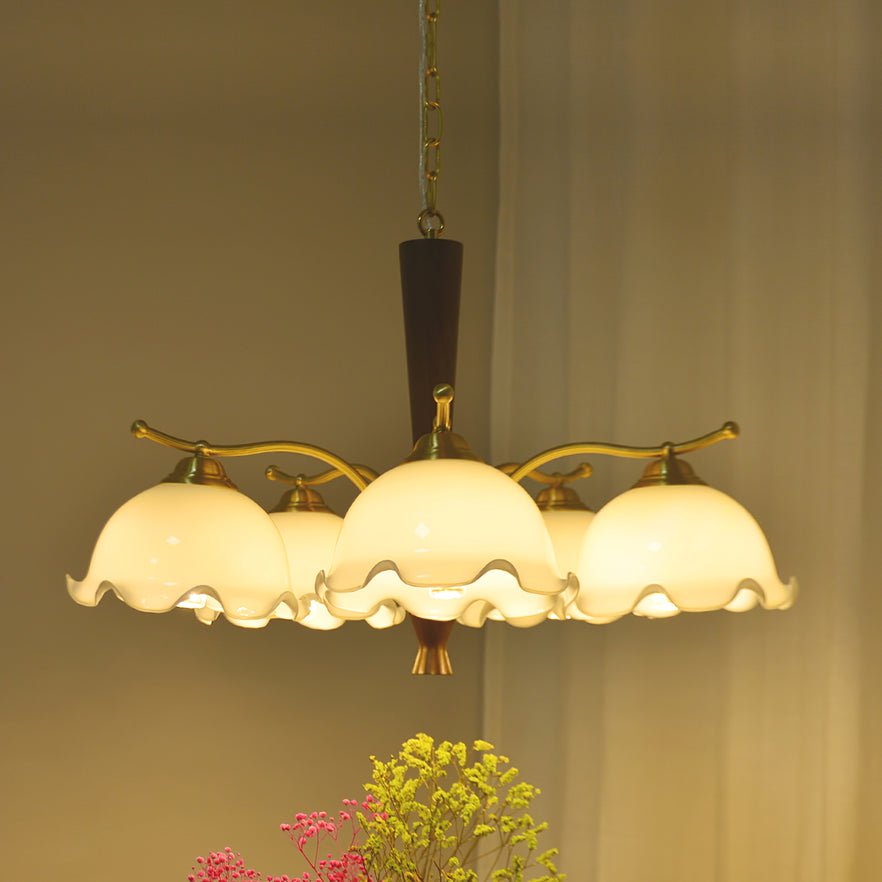 Gildenenis Glass Chandelier-Moonnatur
