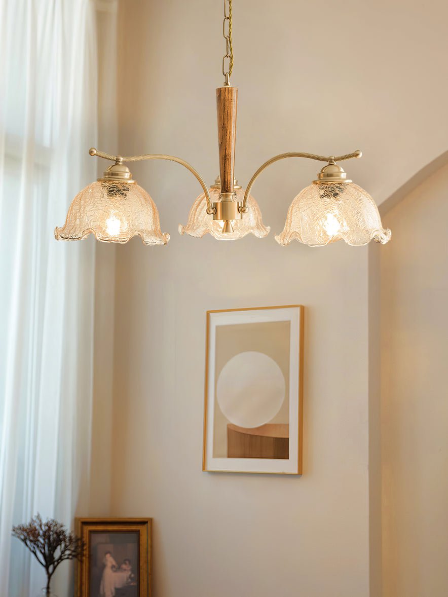 Gildenenis Glass Chandelier-Moonnatur