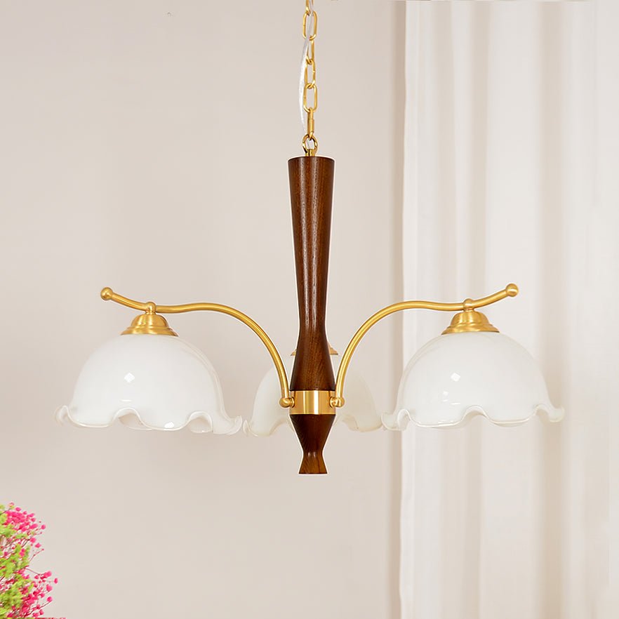 Gildenenis Glass Chandelier-Moonnatur