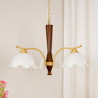 Gildenenis Glass Chandelier-Moonnatur