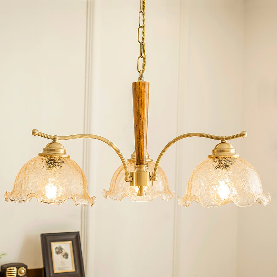 Gildenenis Glass Chandelier-Moonnatur