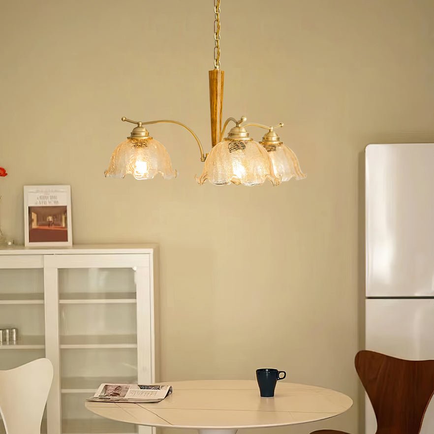 Gildenenis Glass Chandelier-Moonnatur