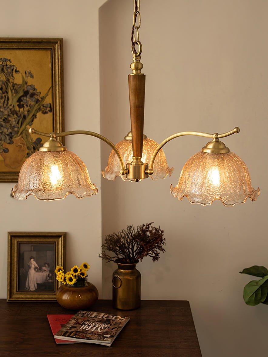 Gildenenis Glass Chandelier-Moonnatur