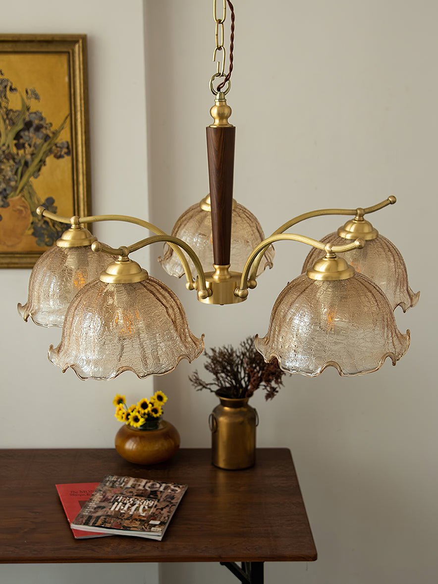 Gildenenis Glass Chandelier-Moonnatur