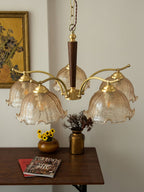 Gildenenis Glass Chandelier-Moonnatur