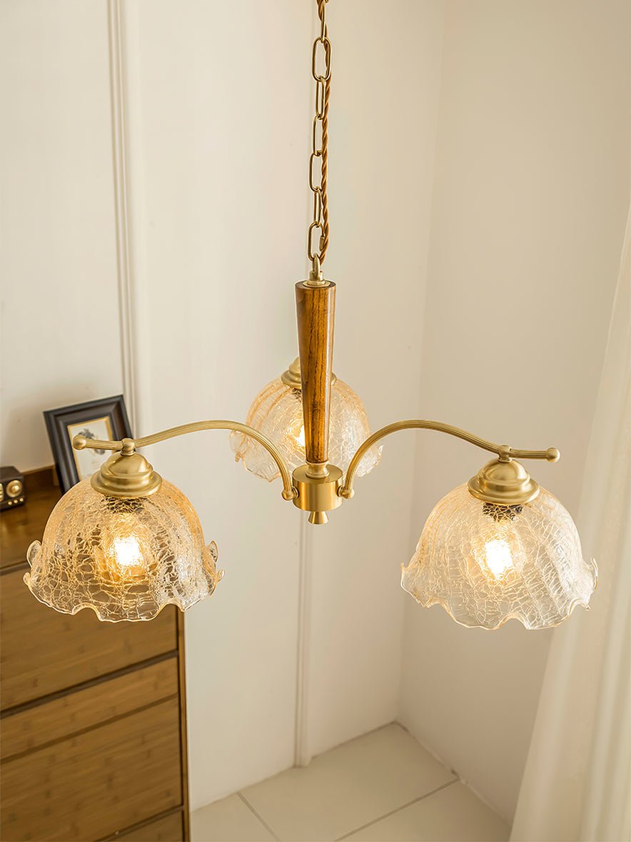 Gildenenis Glass Chandelier-Moonnatur