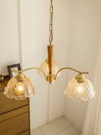 Gildenenis Glass Chandelier-Moonnatur