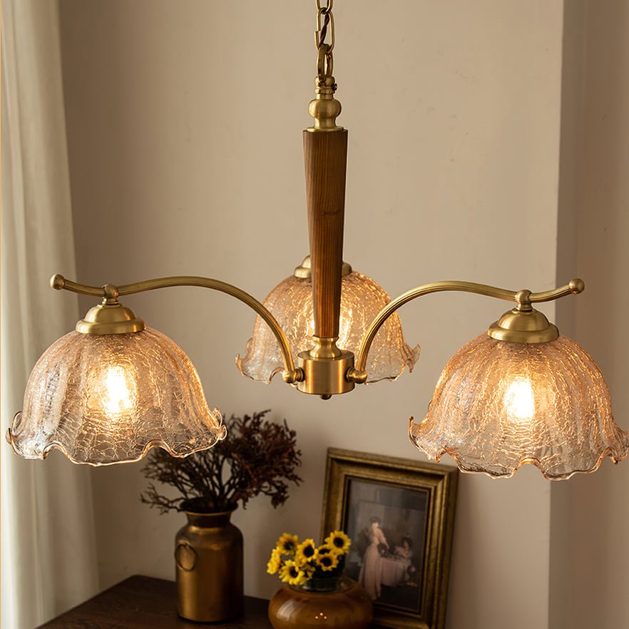 Gildenenis Glass Chandelier-Moonnatur