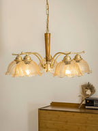 Gildenenis Glass Chandelier-Moonnatur