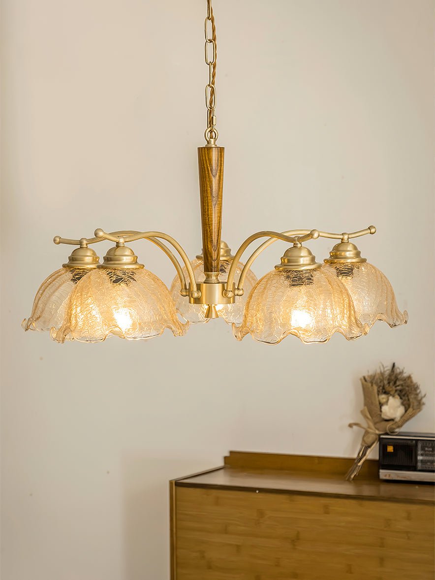 Gildenenis Glass Chandelier-Moonnatur
