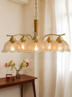 Gildenenis Glass Chandelier-Moonnatur
