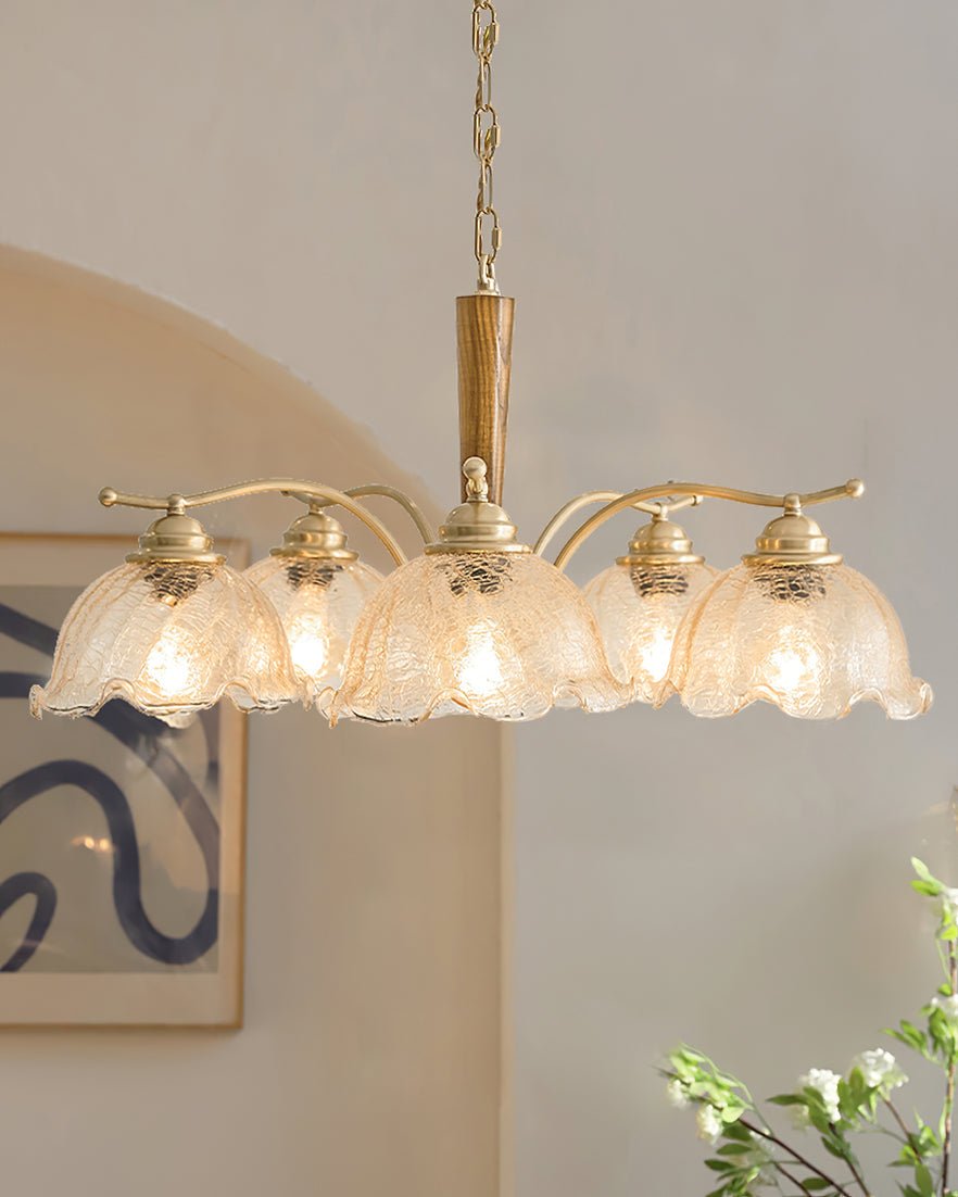 Gildenenis Glass Chandelier-Moonnatur