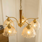 Gildenenis Glass Chandelier-Moonnatur