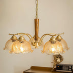 Gildenenis Glass Chandelier-Moonnatur