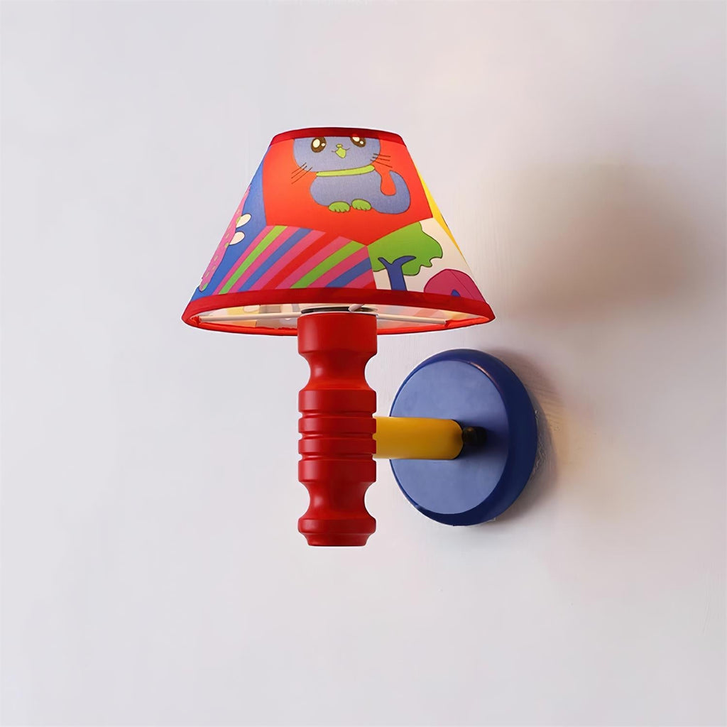 Garnelhaven Fabric Wall Light-Moonnatur