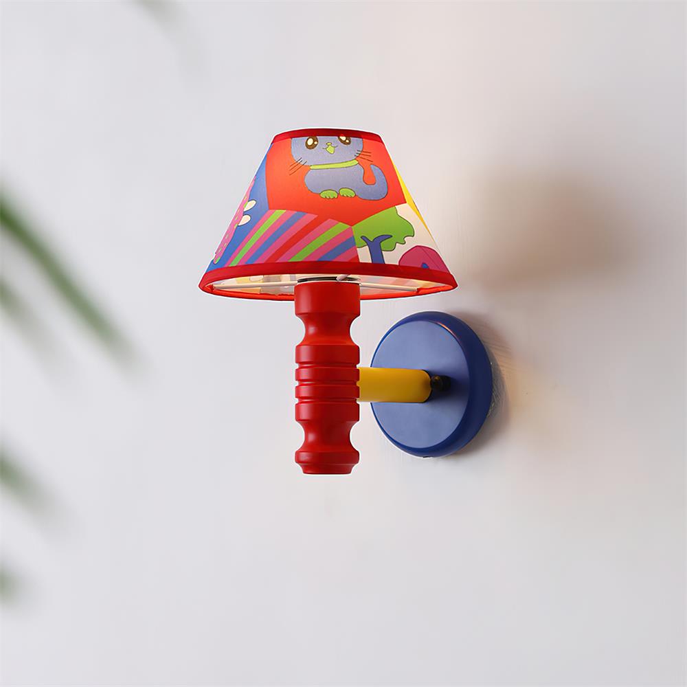 Garnelhaven Fabric Wall Light-Moonnatur