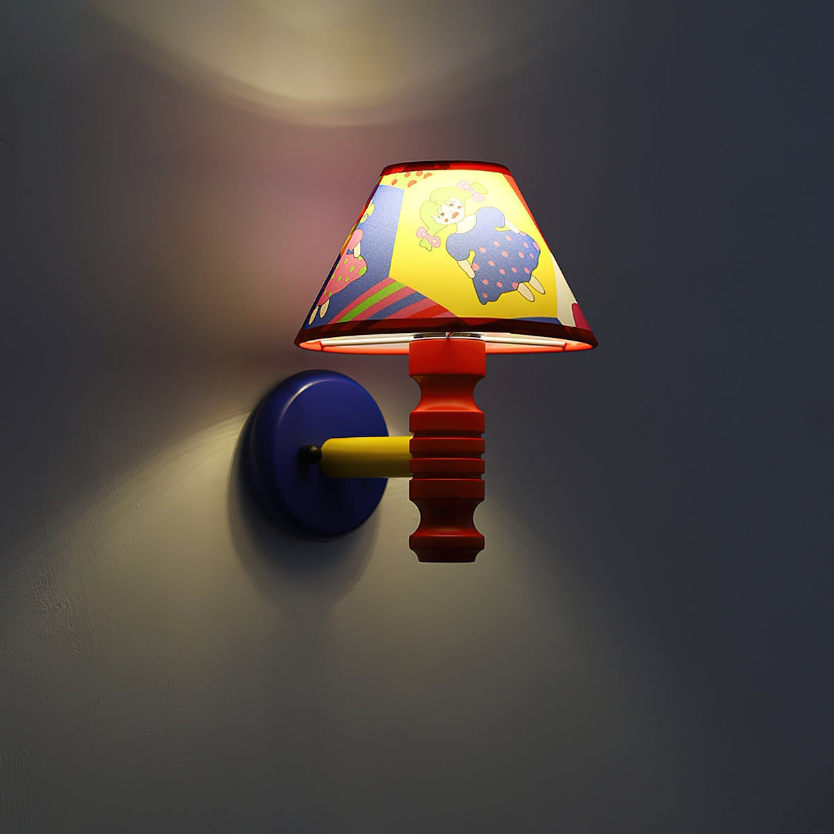 Garnelhaven Fabric Wall Light-Moonnatur