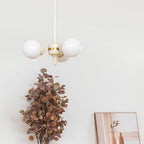 Milrenella Glass Chandelier-Moonnatur