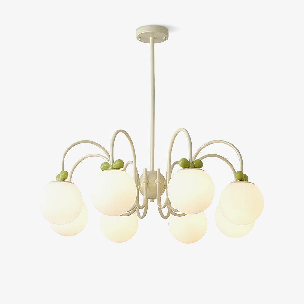 Jardenmere Glass Chandelier-Moonnatur