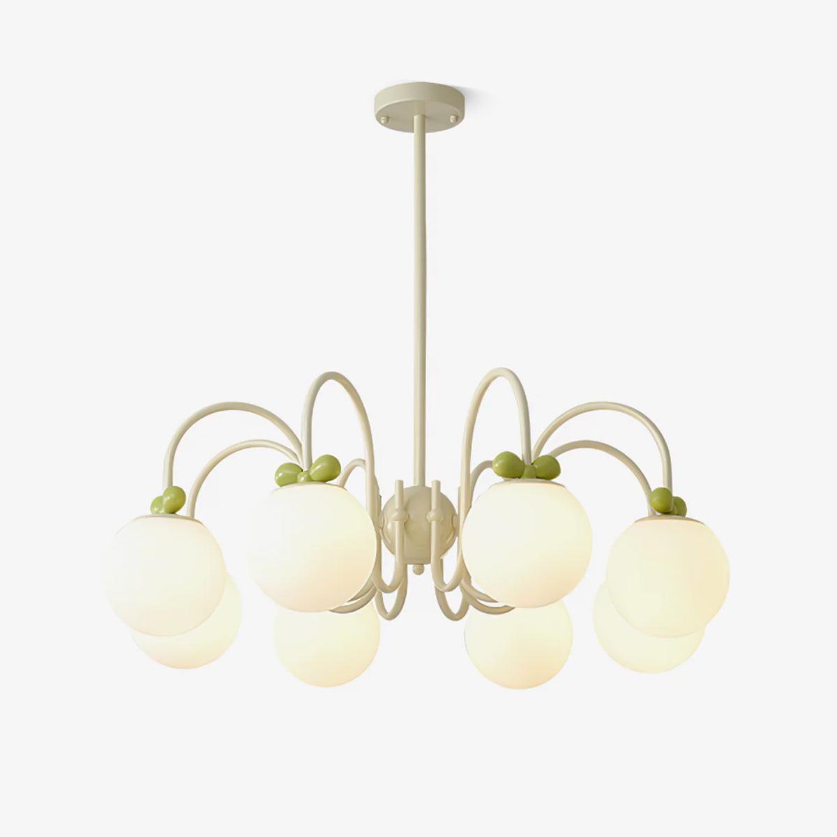 Jardenmere Glass Chandelier-Moonnatur