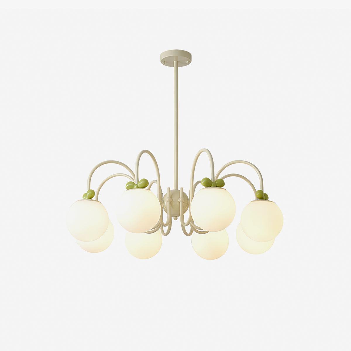 Jardenmere Glass Chandelier-Moonnatur