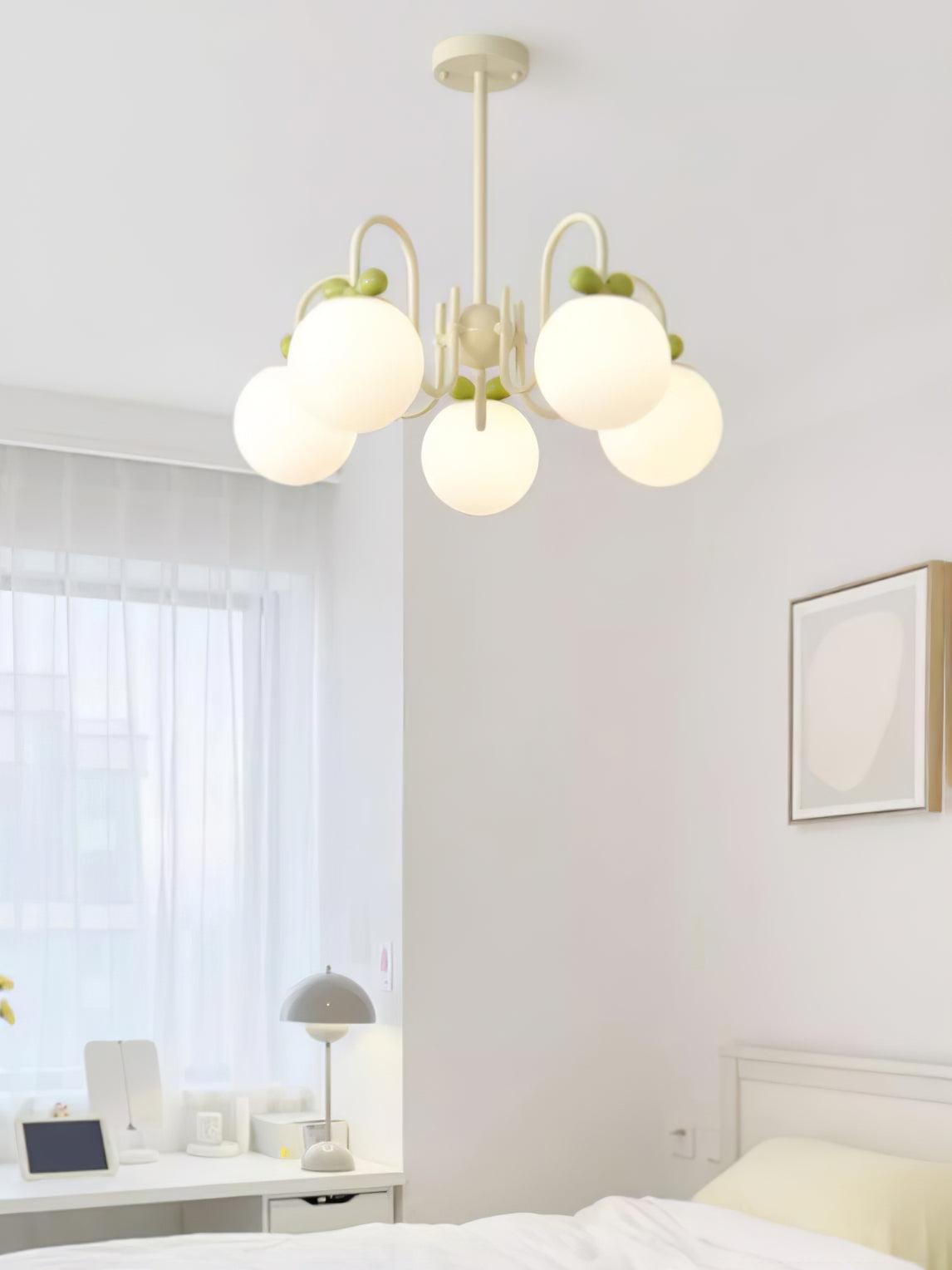 Jardenmere Glass Chandelier-Moonnatur